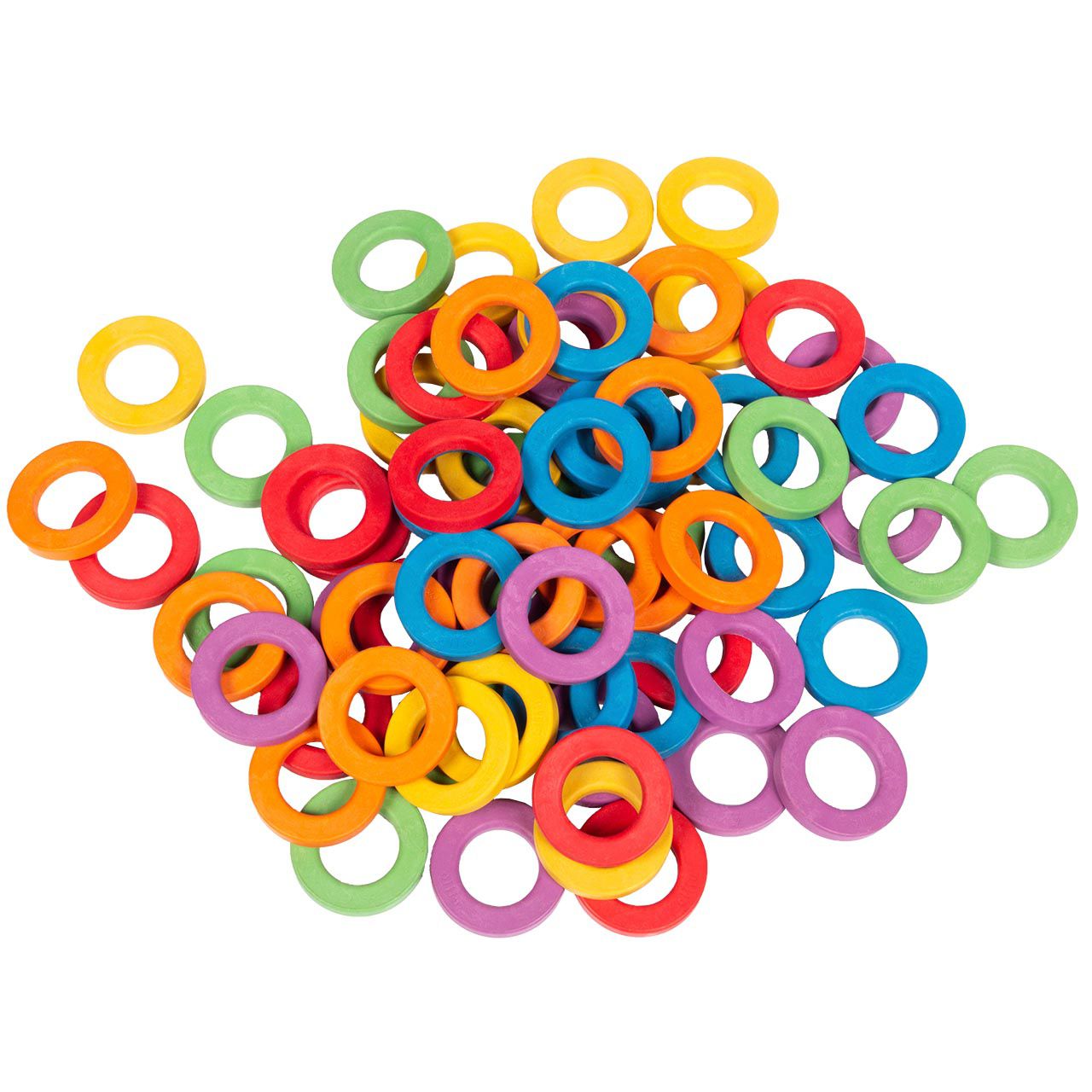 KuKo 1er-Steg, bunt, 72er-Pack