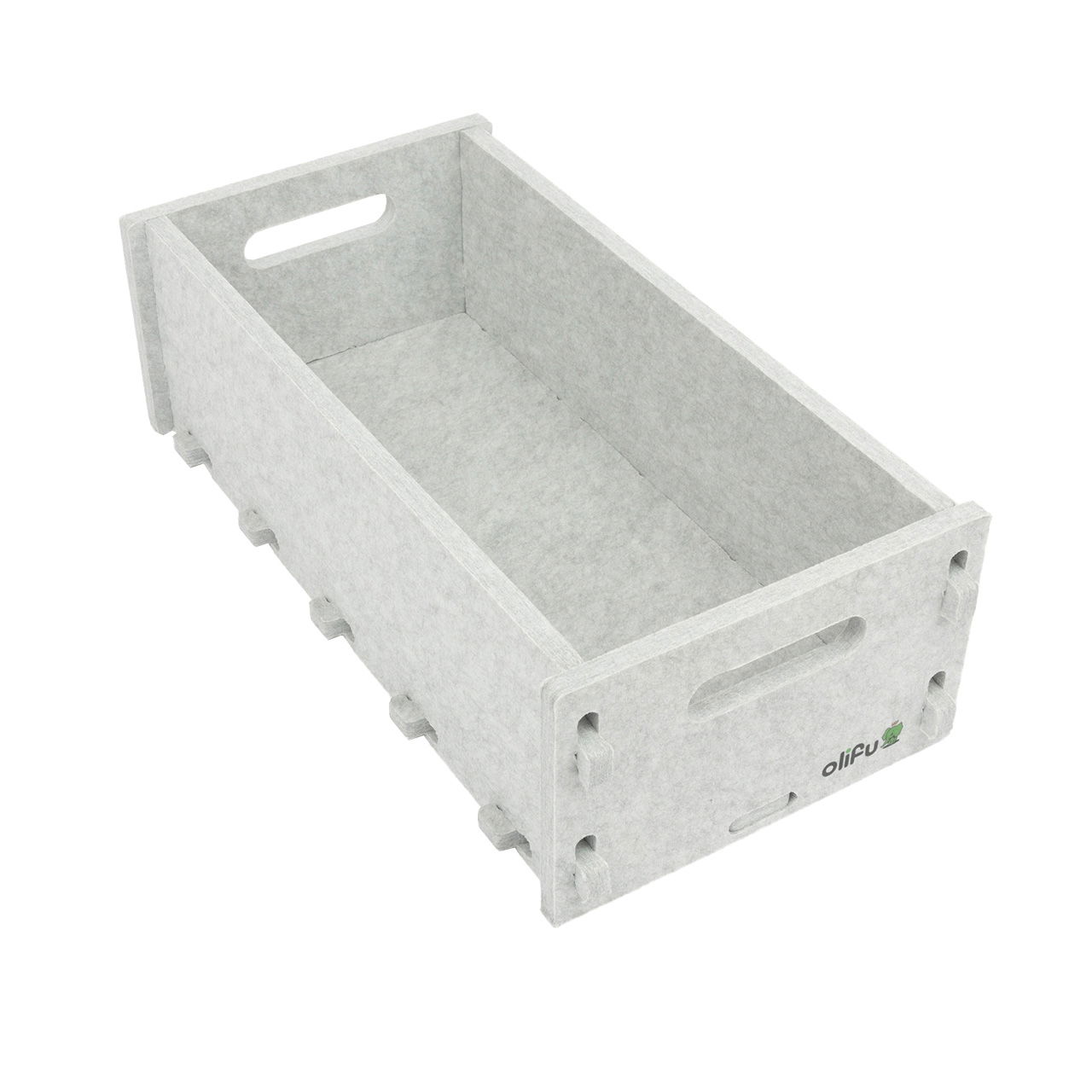 olifu Akustik Aufräumbox, klein, grau