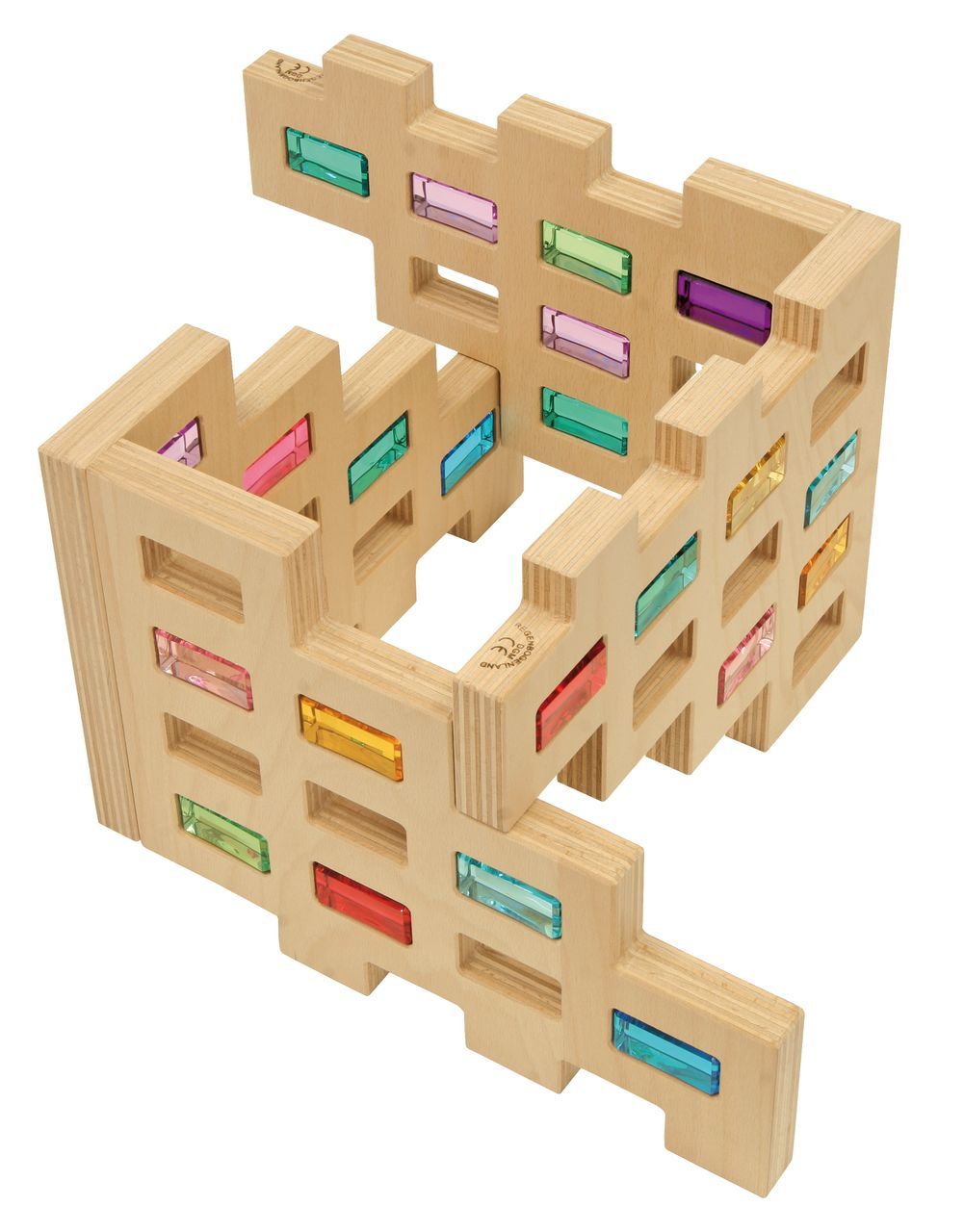 Skyline Set mit Holzkiste 4 tlg.