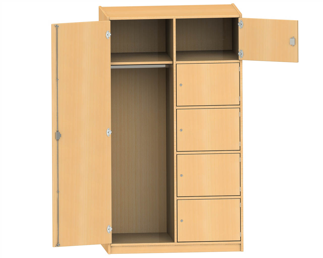 Eigentums-Kleiderschrank