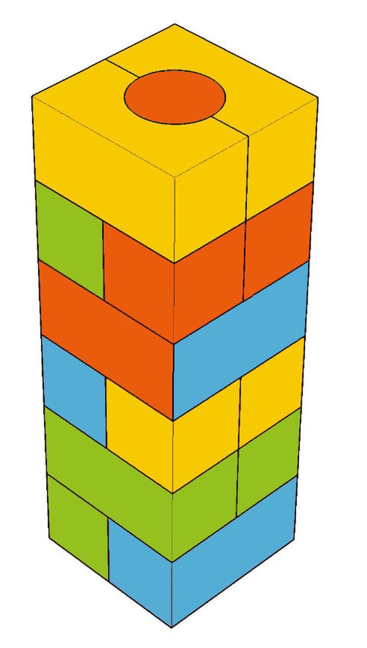 20 tlg Bausteineset MEDI auf Rollwagen inkl. Bezug