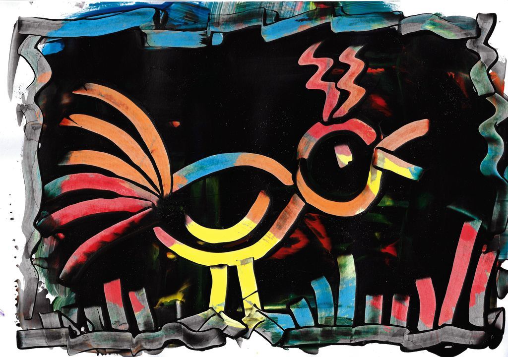 olifu creative Allzweckfarben, 14 versch., je 1 Liter