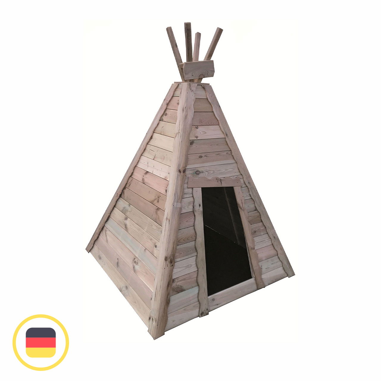 Indianerzelt kleiner Bison