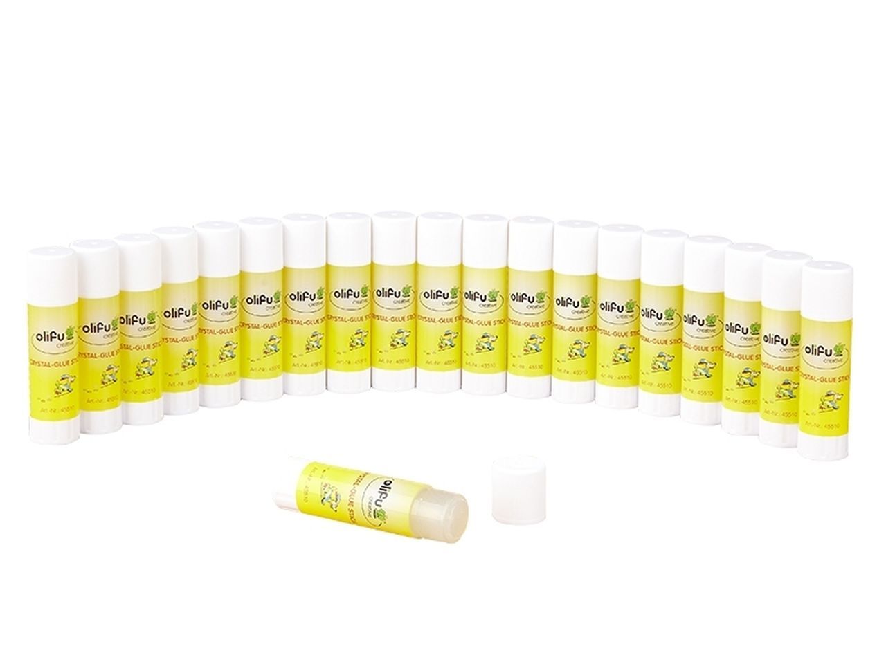 olifu creative Crystal-Glue Stick, 25g,120er-Pack