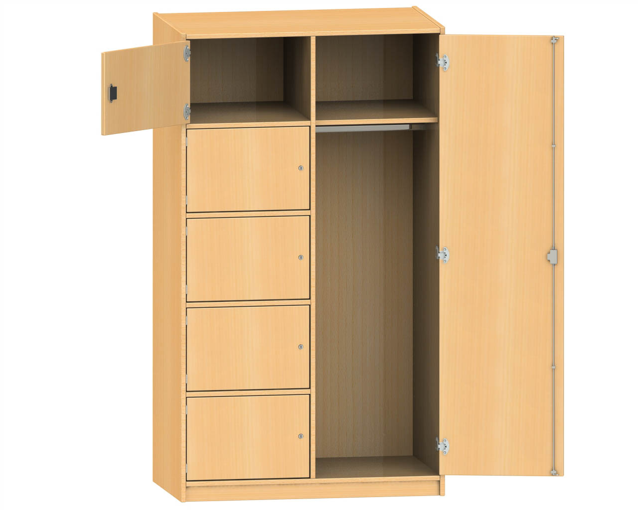 Eigentums-Kleiderschrank