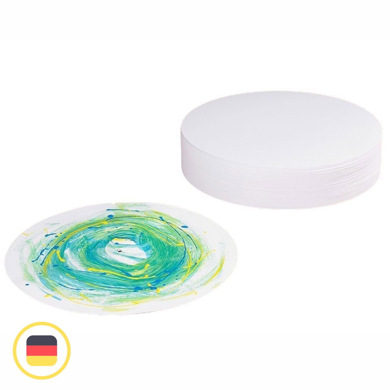 Rundpapier 200er-Pack, 150g