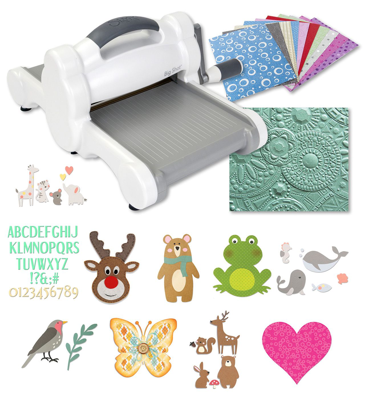 Stanz- & Präge Set klein A