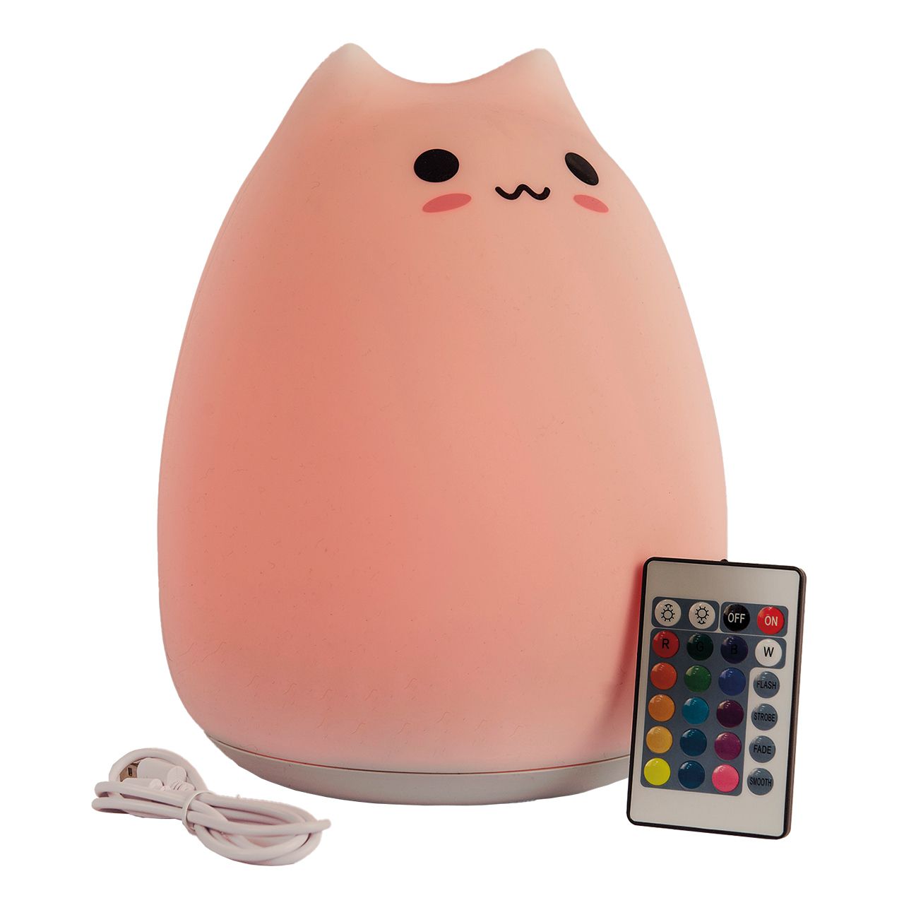 Lampe-Katze aus Silikon