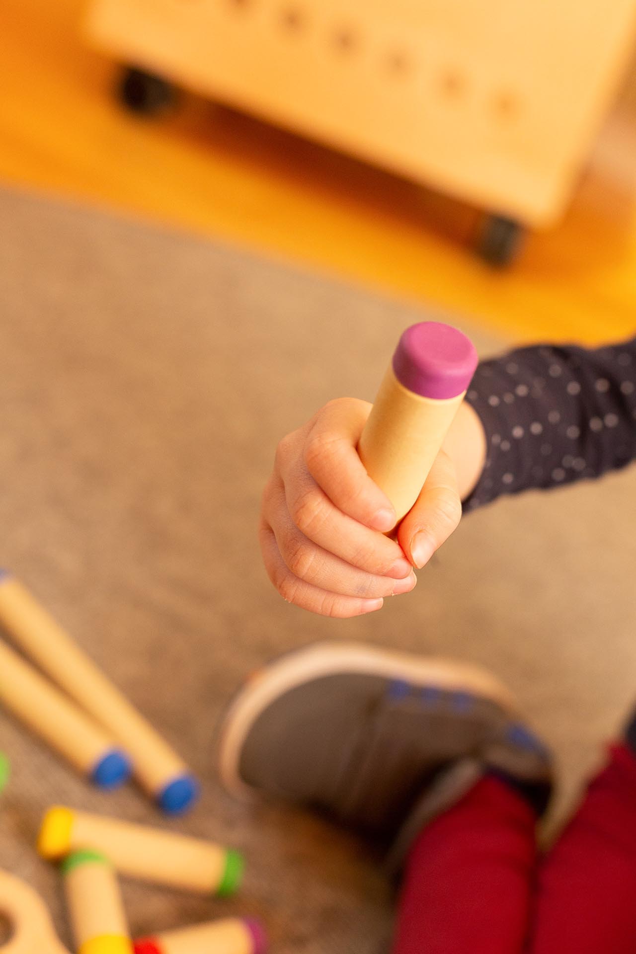 KuKo Stäbe, 3 versch., einfarbig, 36er-Pack, in 6