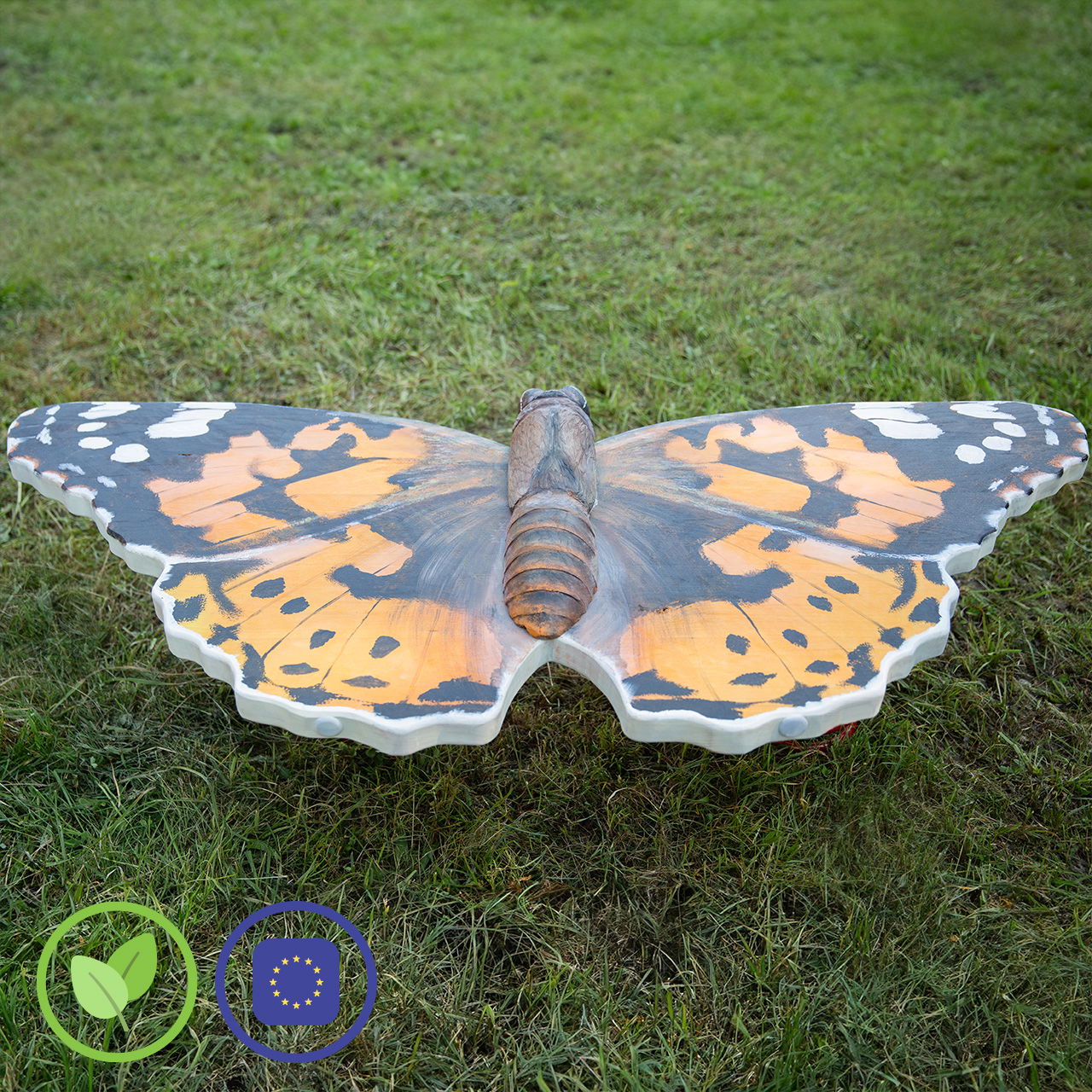 Wipptier Schmetterling Vanessa, bunt