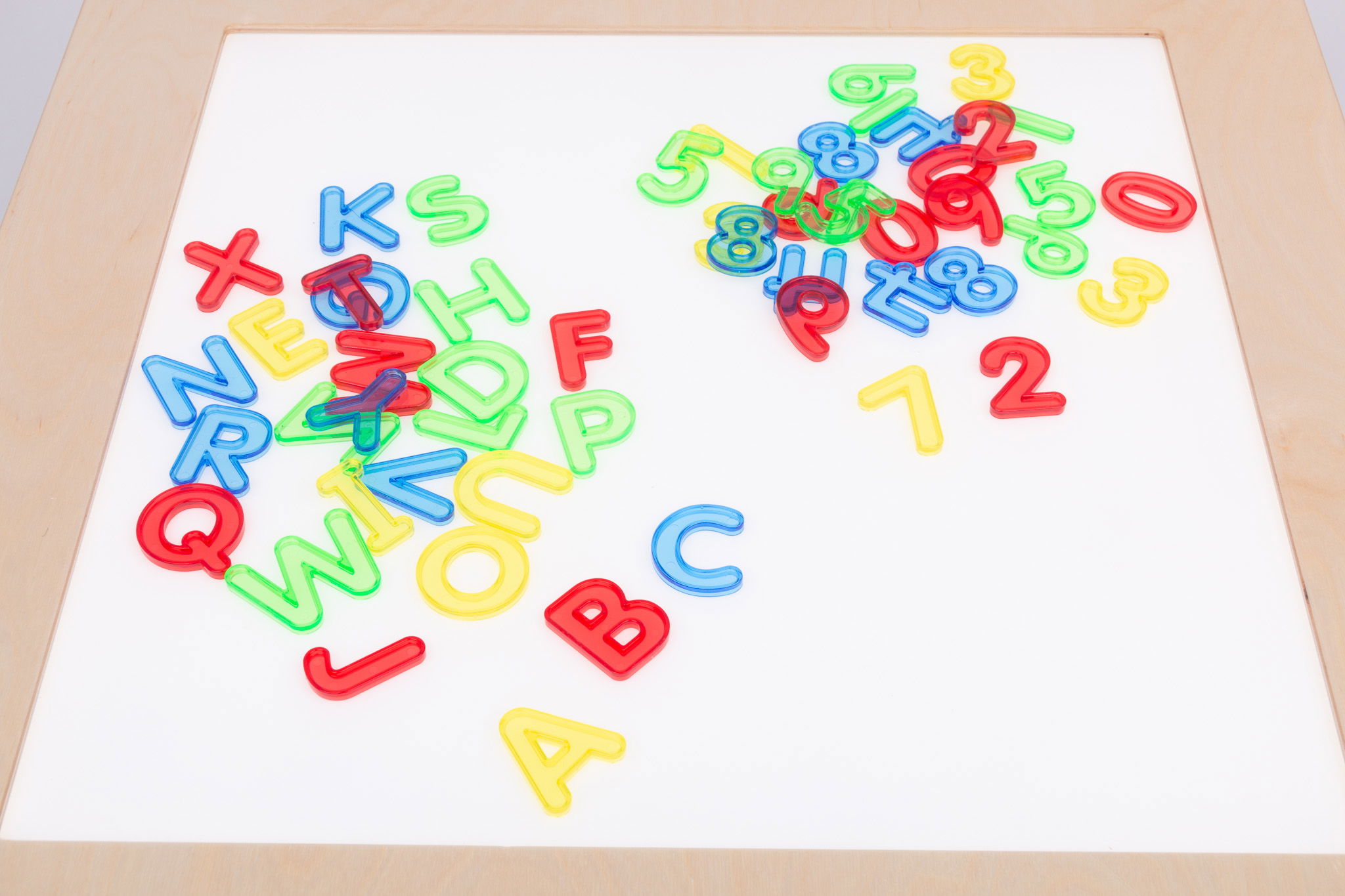 Transparente Zahlen, 30er-Pack