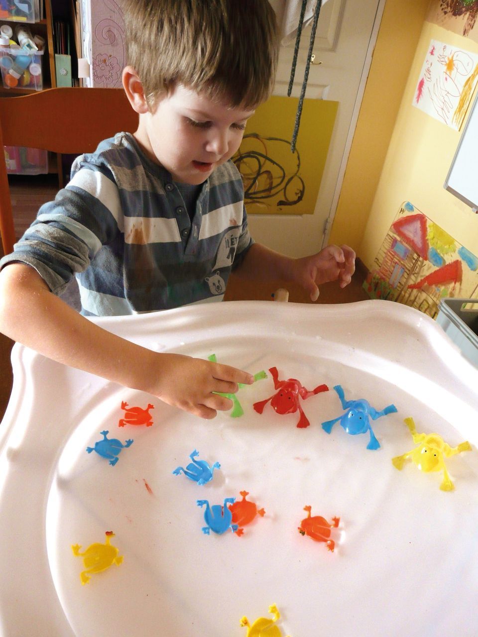 Faszinationsschale weiß für Leuchtkübel