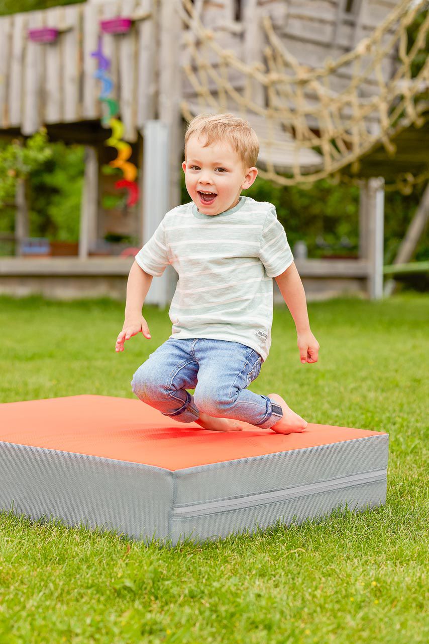 olifu Hüpfpolster XL, Outdoor, orange