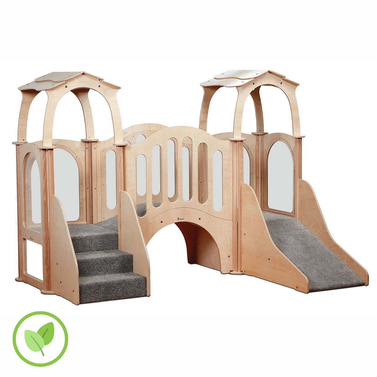 Kinderspiellandschaft U3 mit Rampe und Treppe