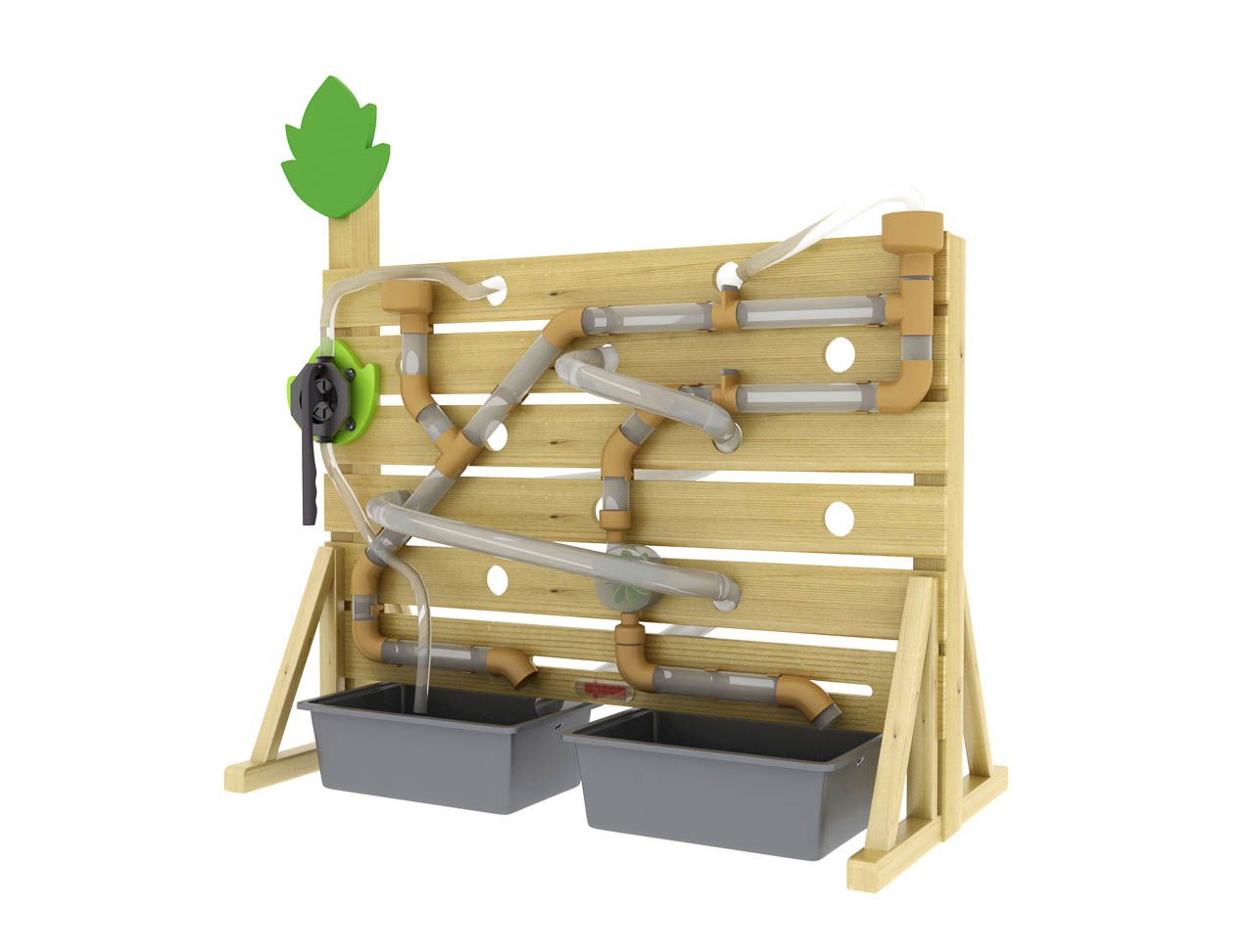 Outdoor Wasserwand mit Zubehör