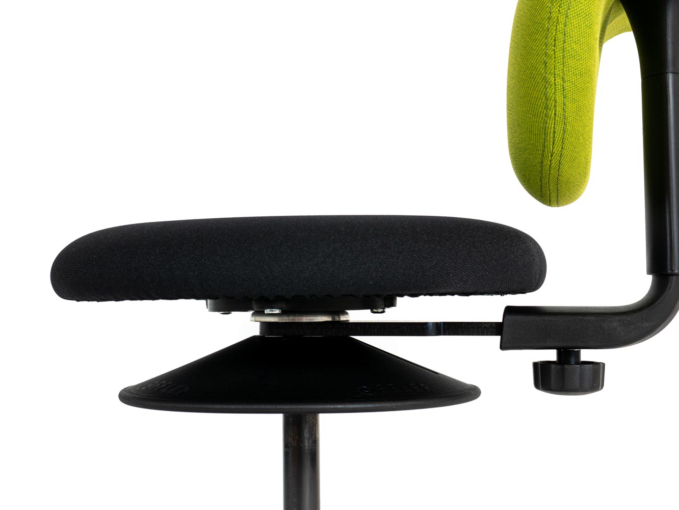 Chairgo smoover Midi, Sitzfläche 37 cm, Sitz höhenverst. 38-49 cm, Rückenlehne verstellbar