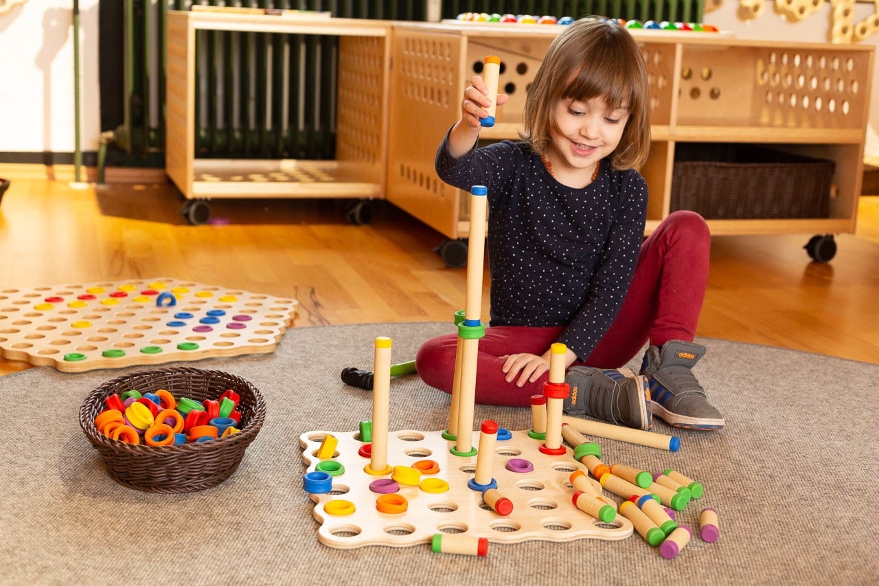 KuKo Stäbe, 3 versch., bunt, 90er-Pack