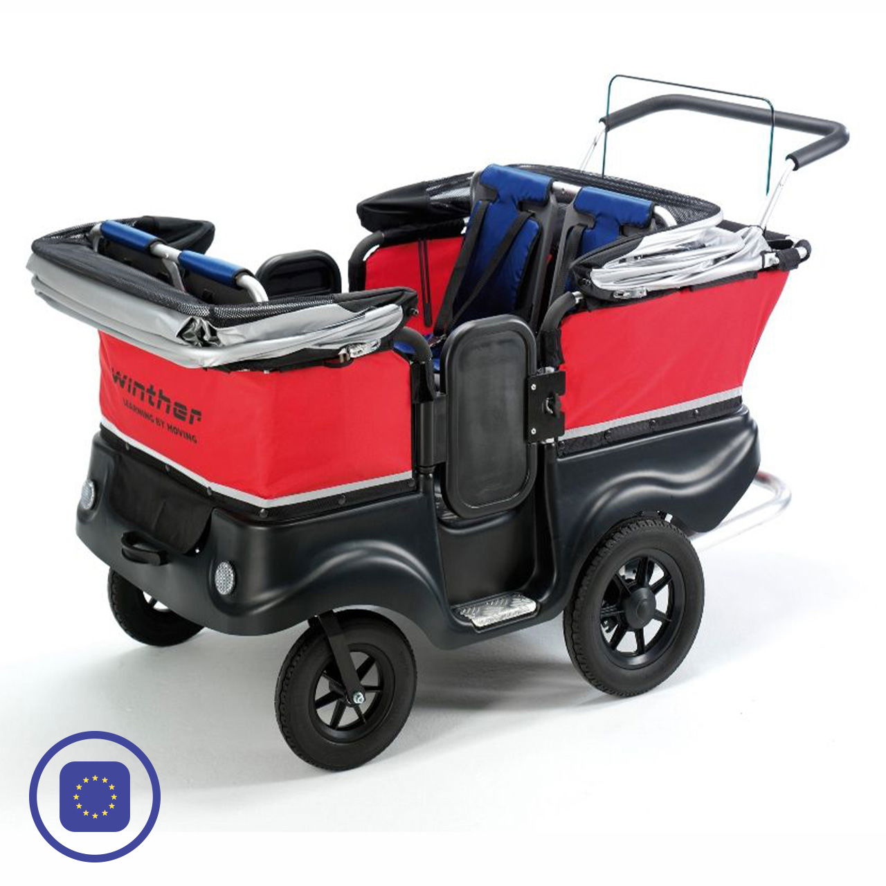 Winther Turtle Kinderbus de Luxe für 4 Kinder