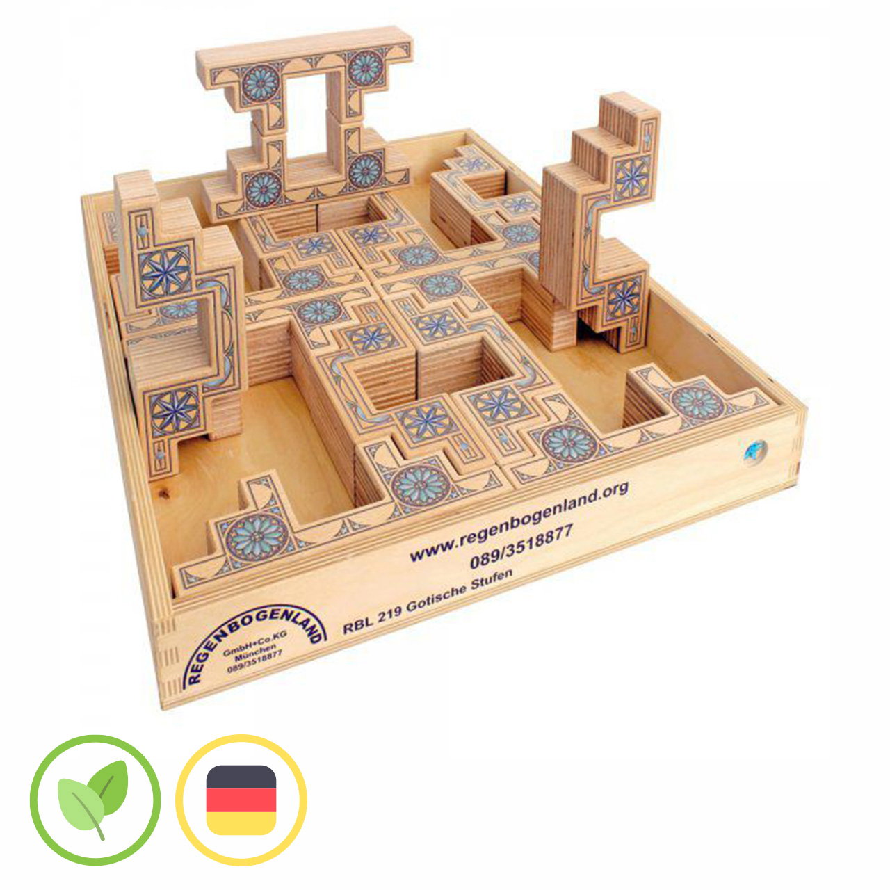 Gotische Stufen 8 tlg.