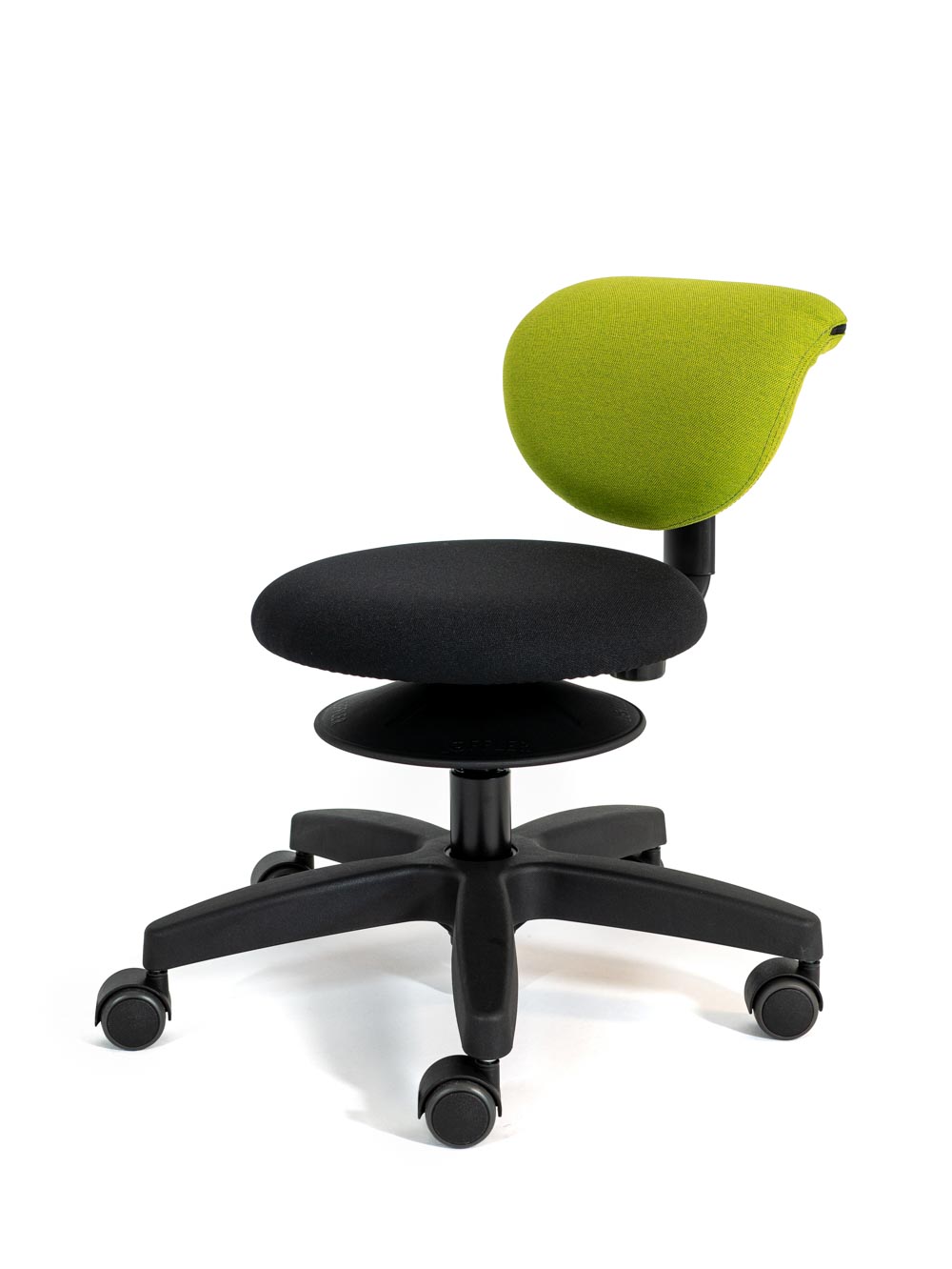 Chairgo smoover Midi, Sitzfläche 37 cm, Sitz höhenverst. 32-38 cm, Rückenlehne verstellbar