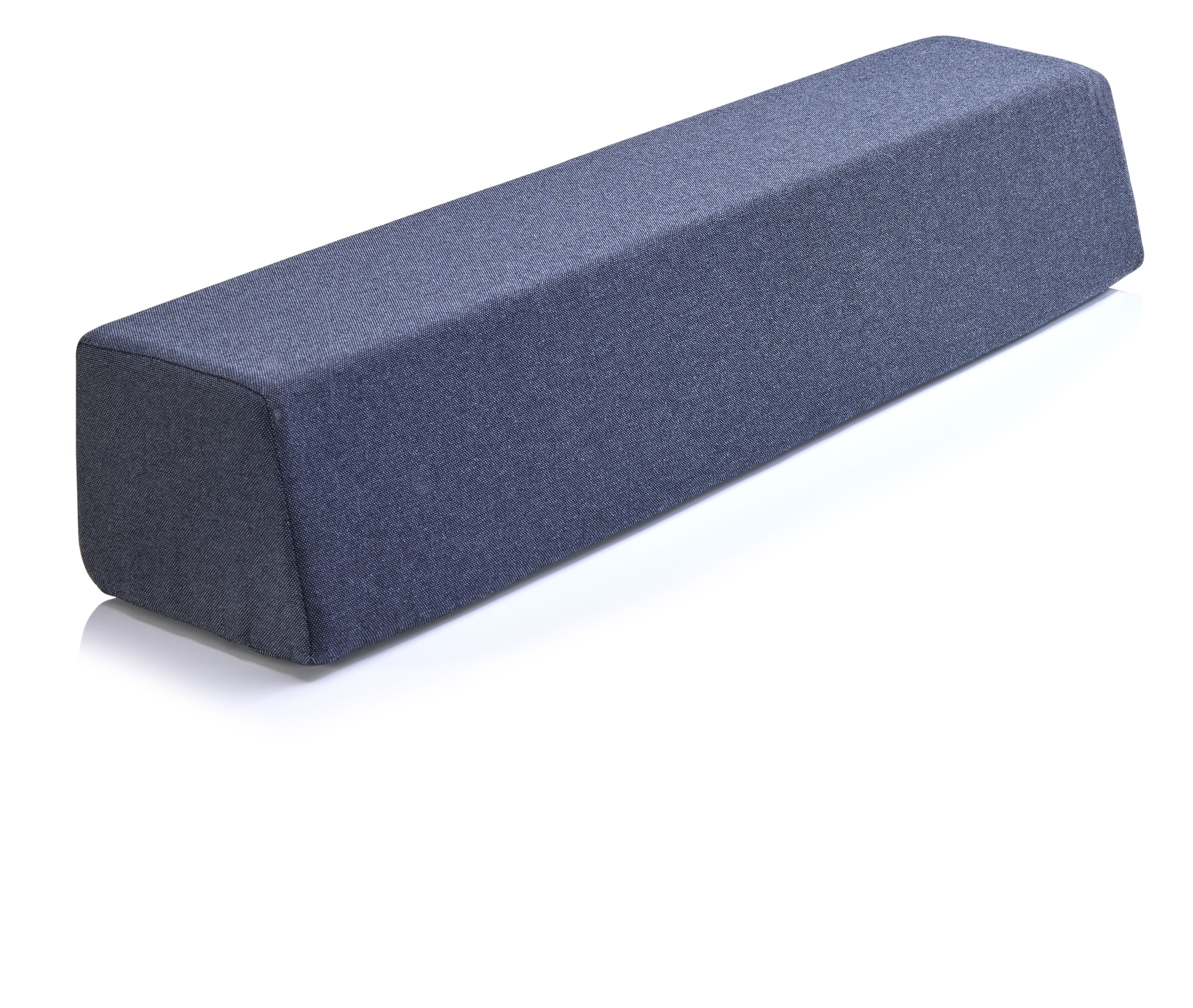 olifu Rückenpolster S, Indoor, Gerade, schwarz-grau