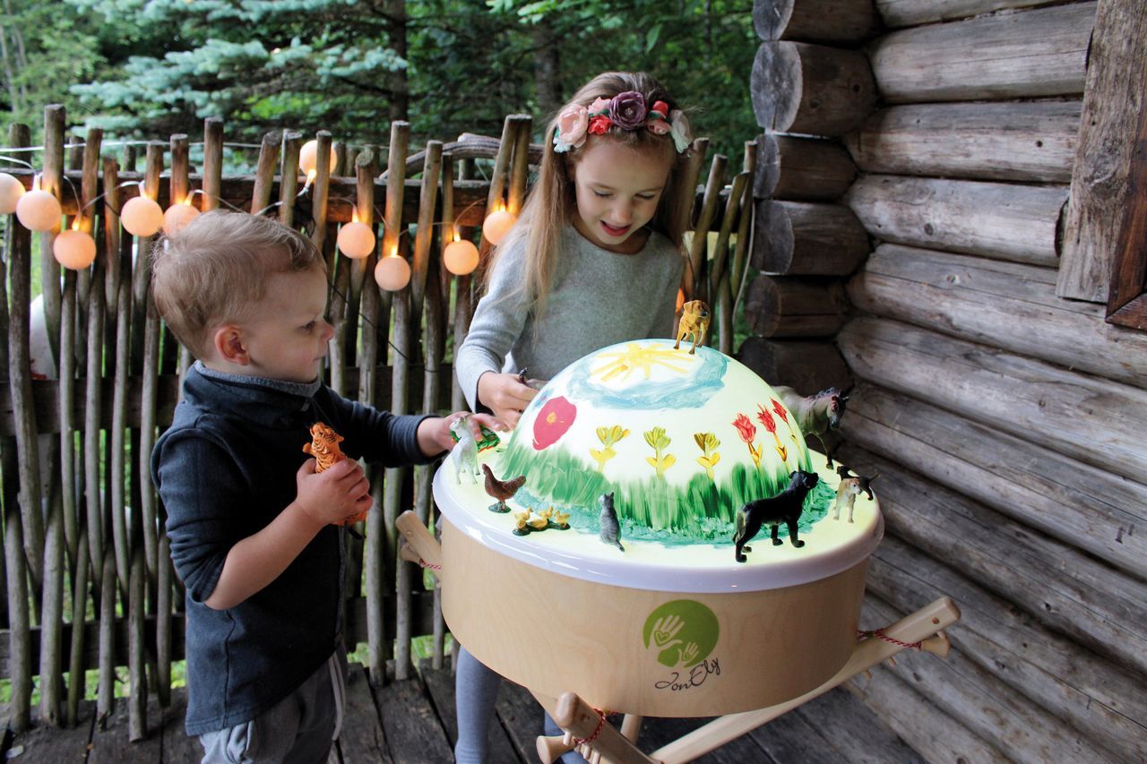 Faszinationsdom für Leuchtkübel