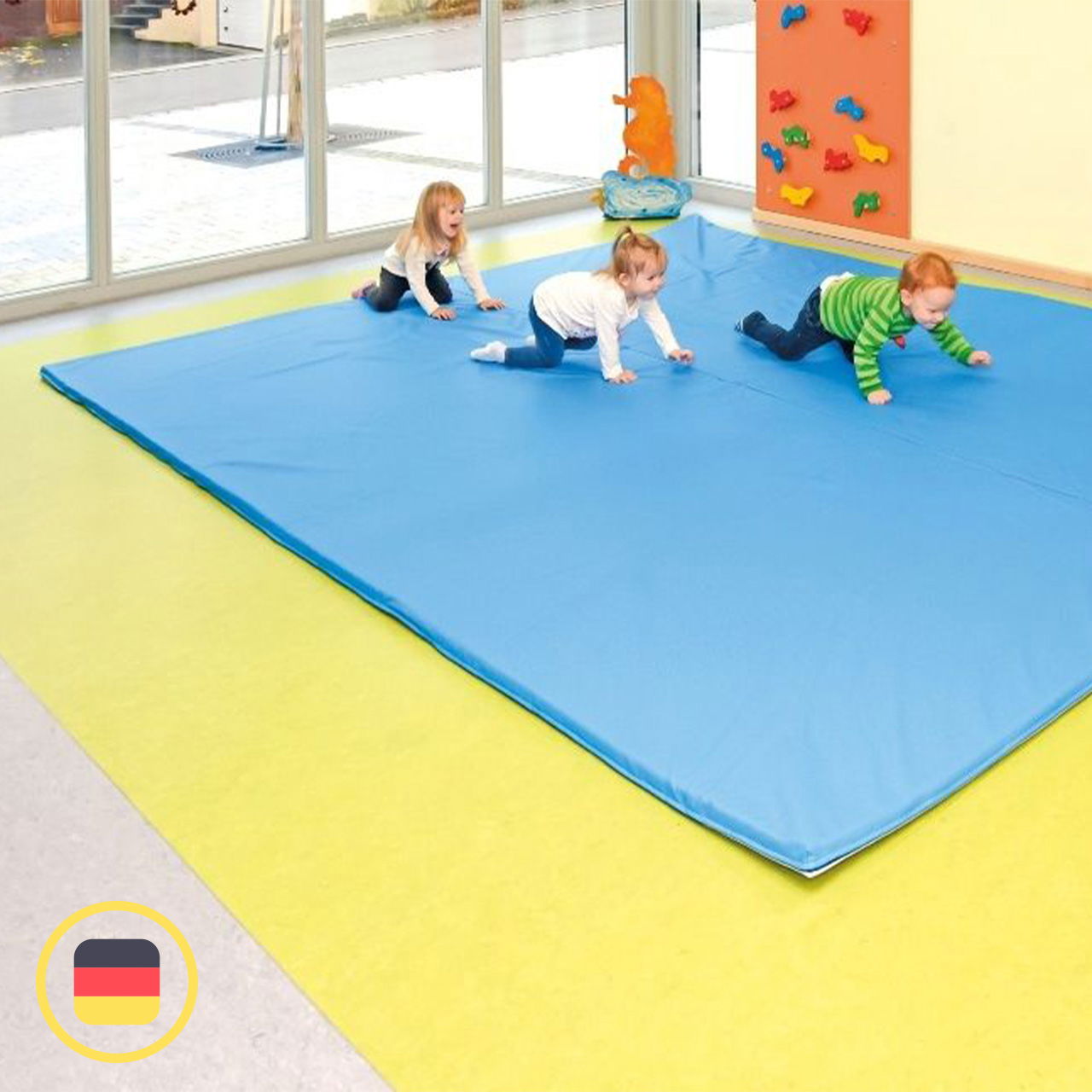 Riesen Krabbel- und Erlebnismatte 450 x 280 x 3 cm