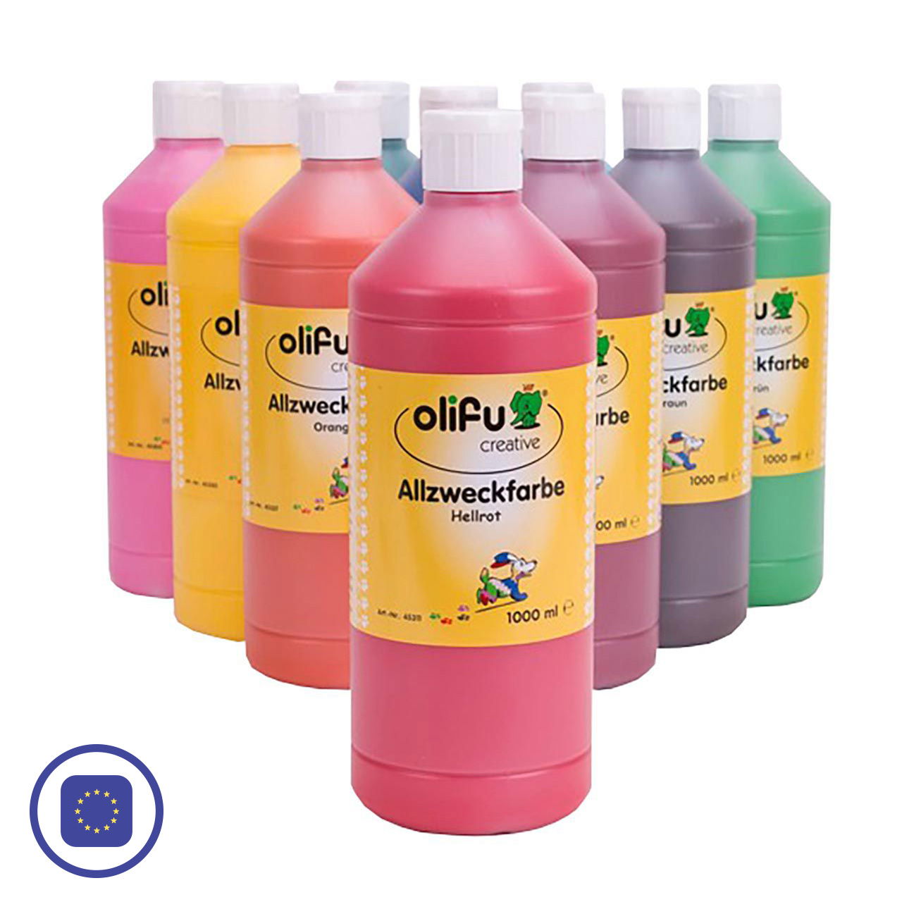 olifu creative Allzweckfarbe, hellrot