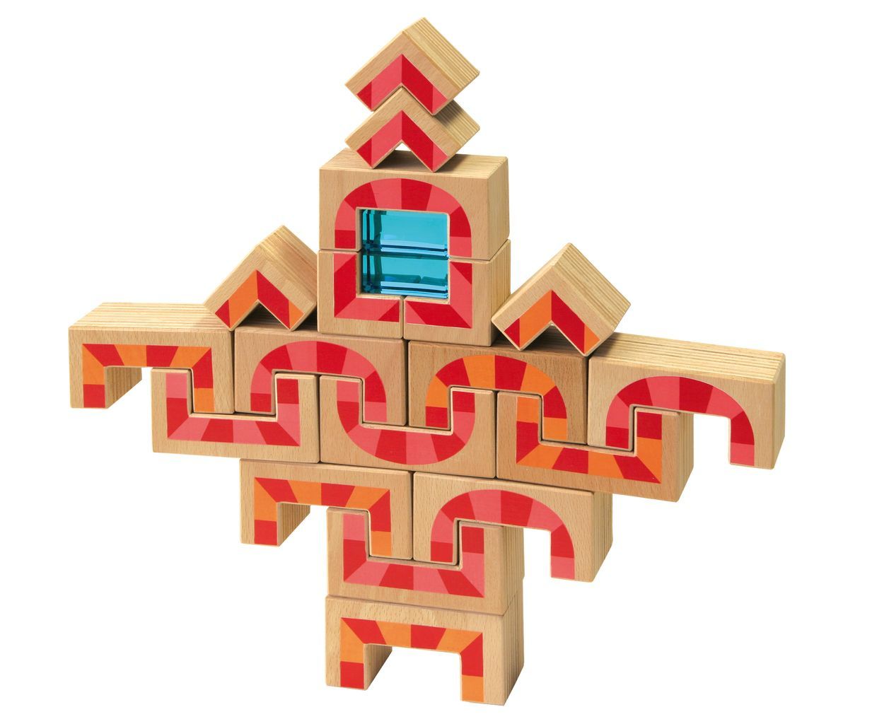 Antik-Fenster Set mit Holzkiste 18 tlg.