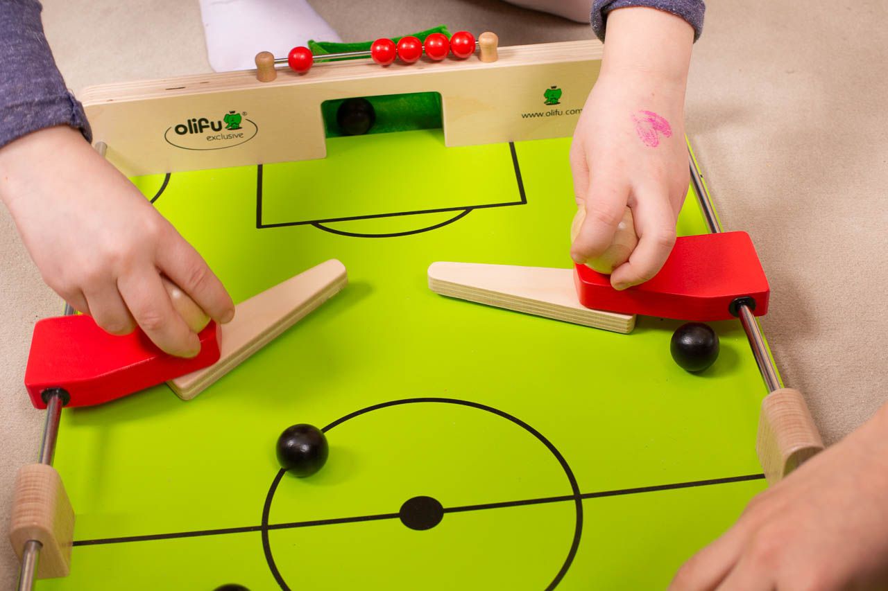 Fußballkicker, 4er-Pack