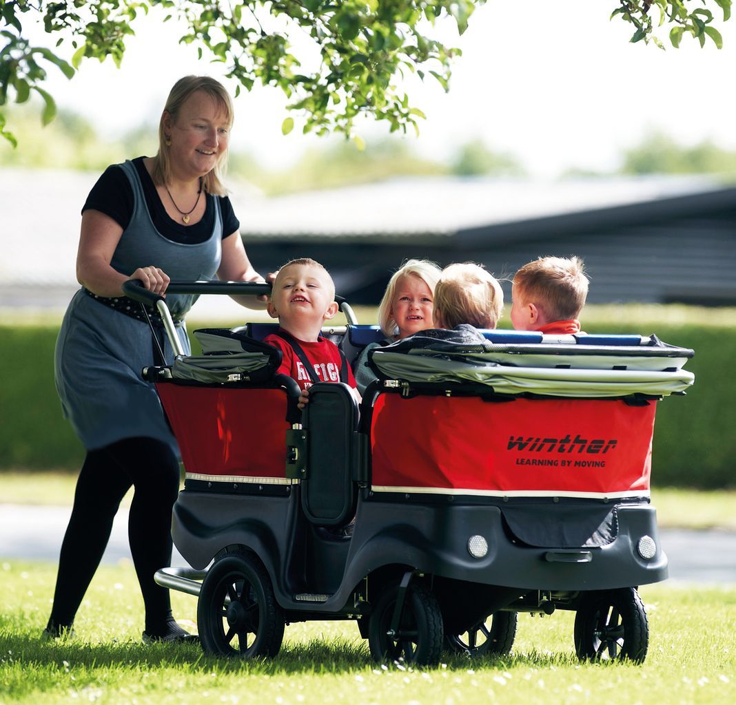 Winther Turtle Kinderbus de Luxe für 4 Kinder