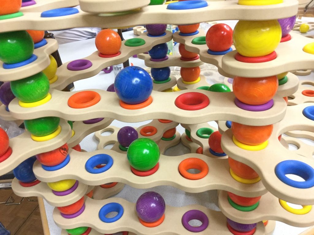 KuKo 4er-Kugel, bunt, 72er-Pack