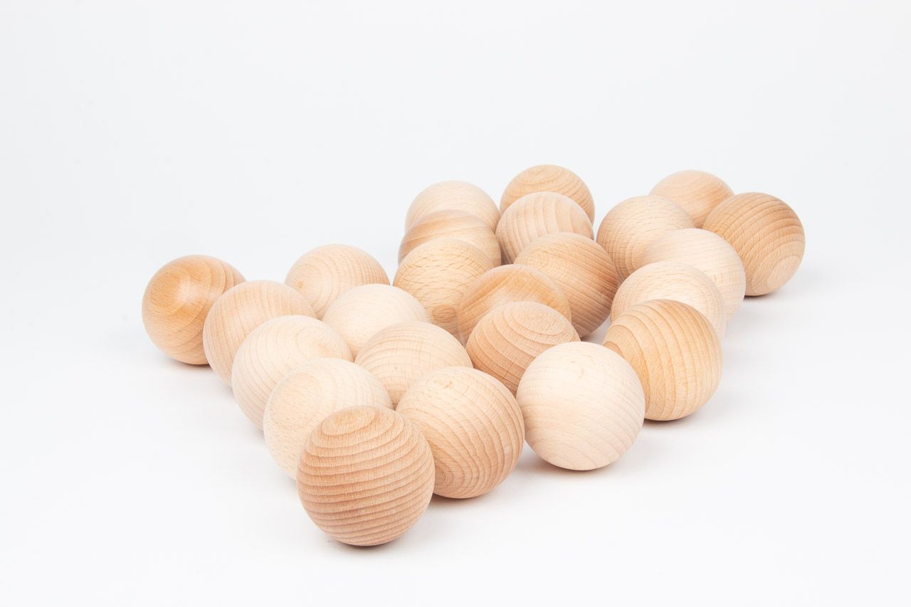 KuKo 5er-Kugel, natur, 24er-Pack