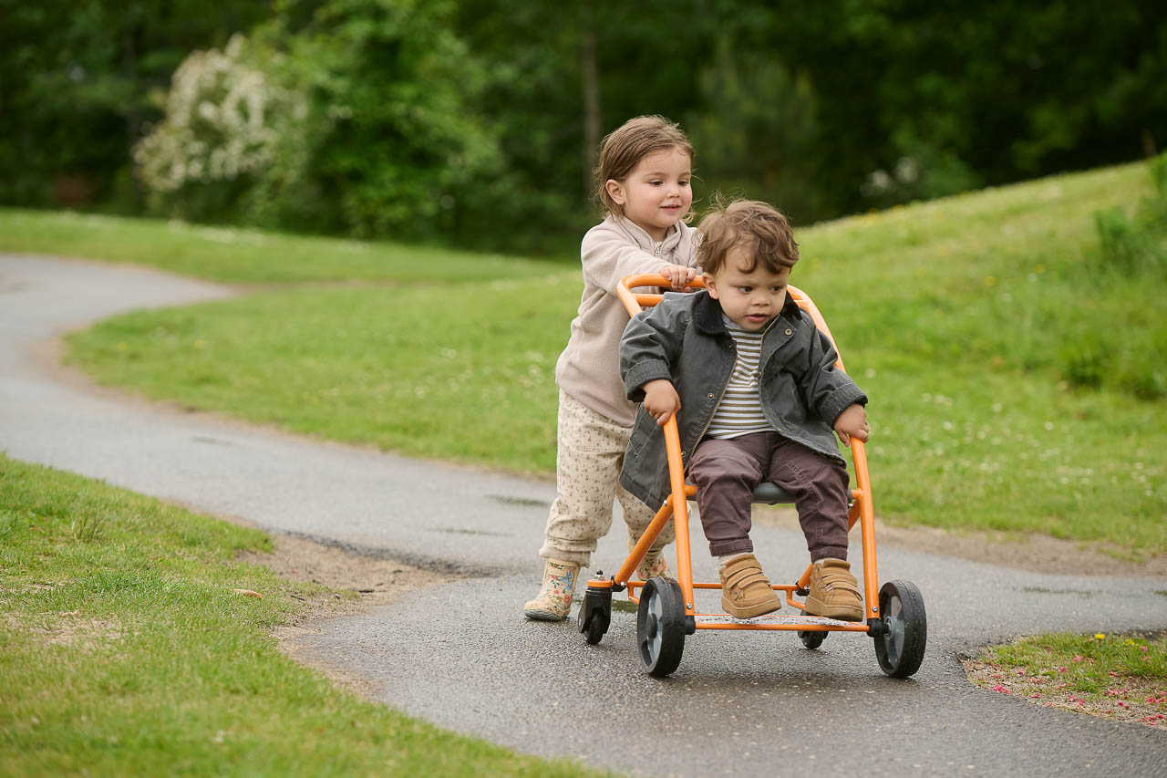 Buggy aktiv mit drehbaren Hinterrädern
