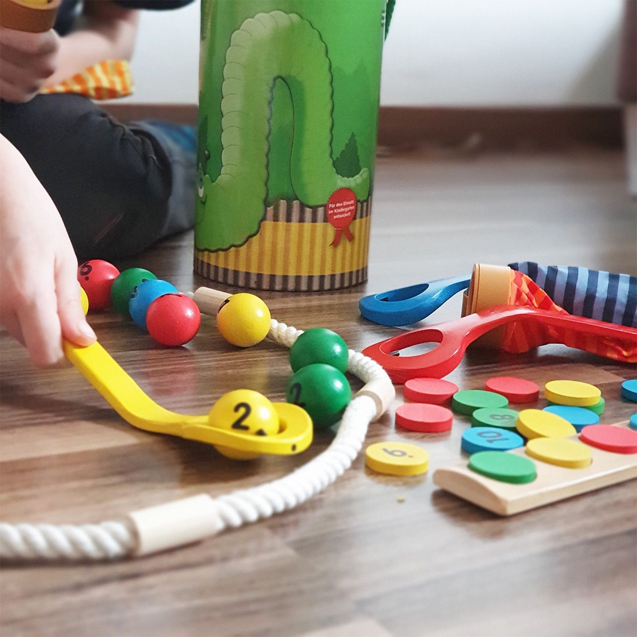 Löffel, bunt, 12er-Pack