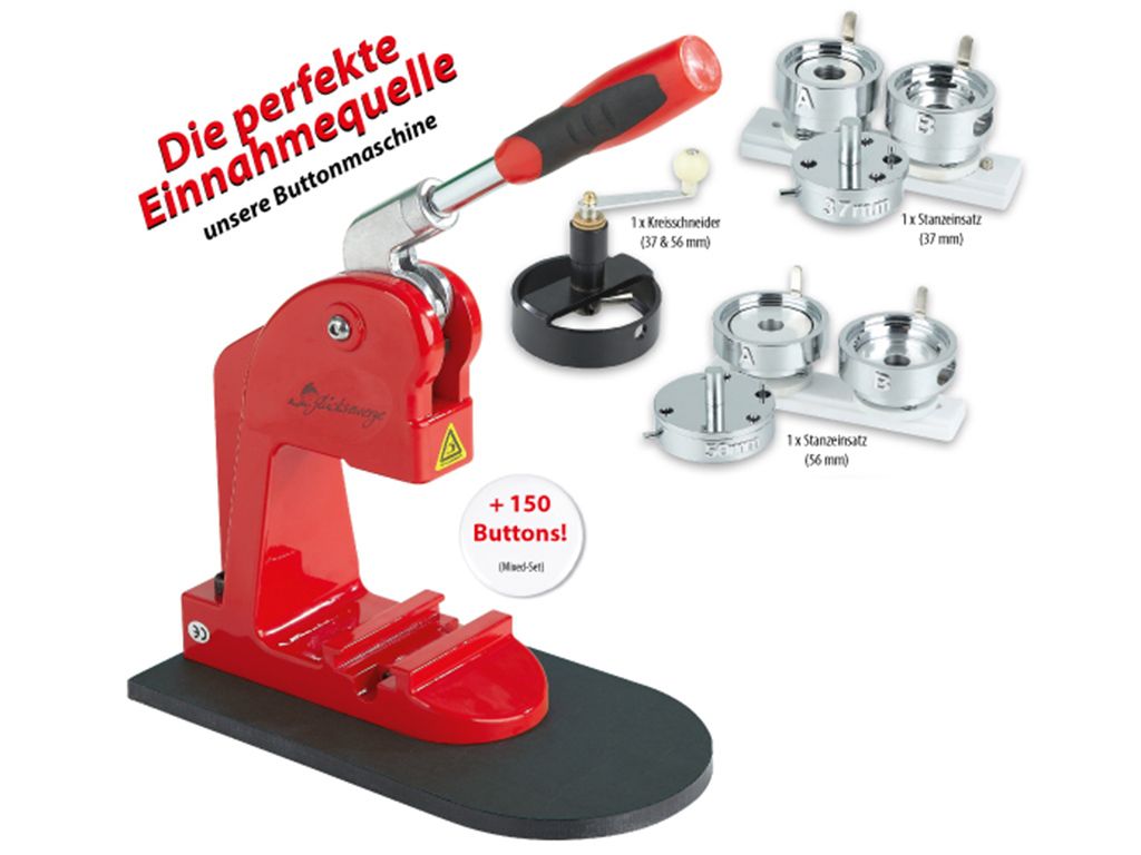 Großes Stanzer-Set für 37 und 56 mm