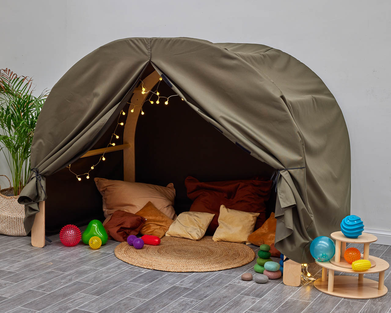 Spielbogen Umbu dunkle Abdeckung