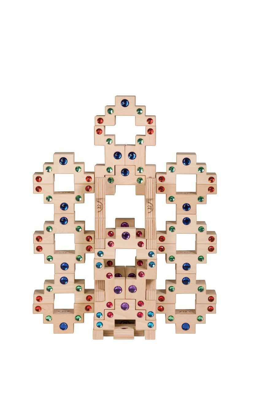 Himmelstreppe-Set mit Holzkiste 40-tlg.
