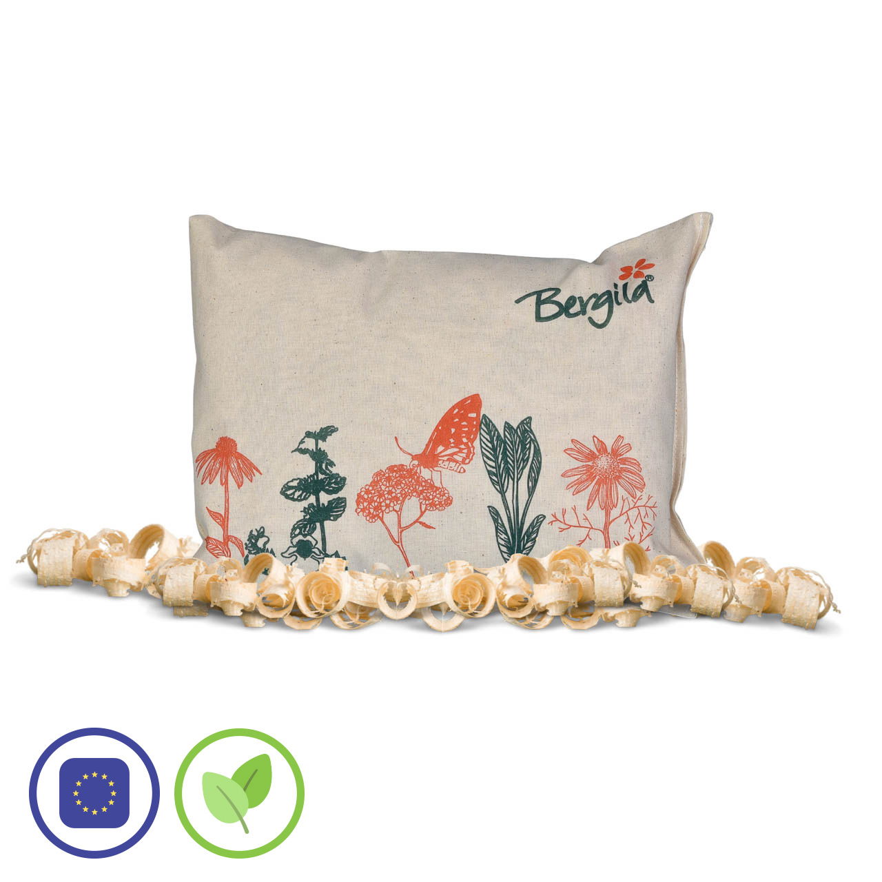 Kissen mit Zirbelkieferspänen Bio