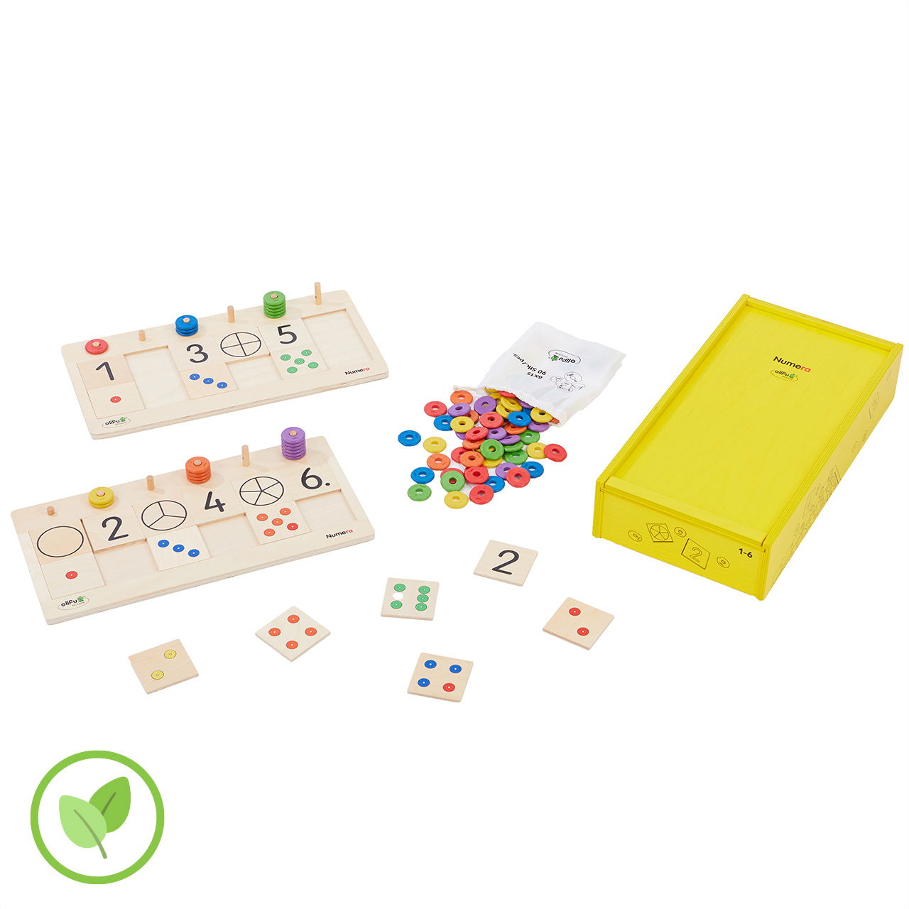 Numera, 1-6, 117er-Pack