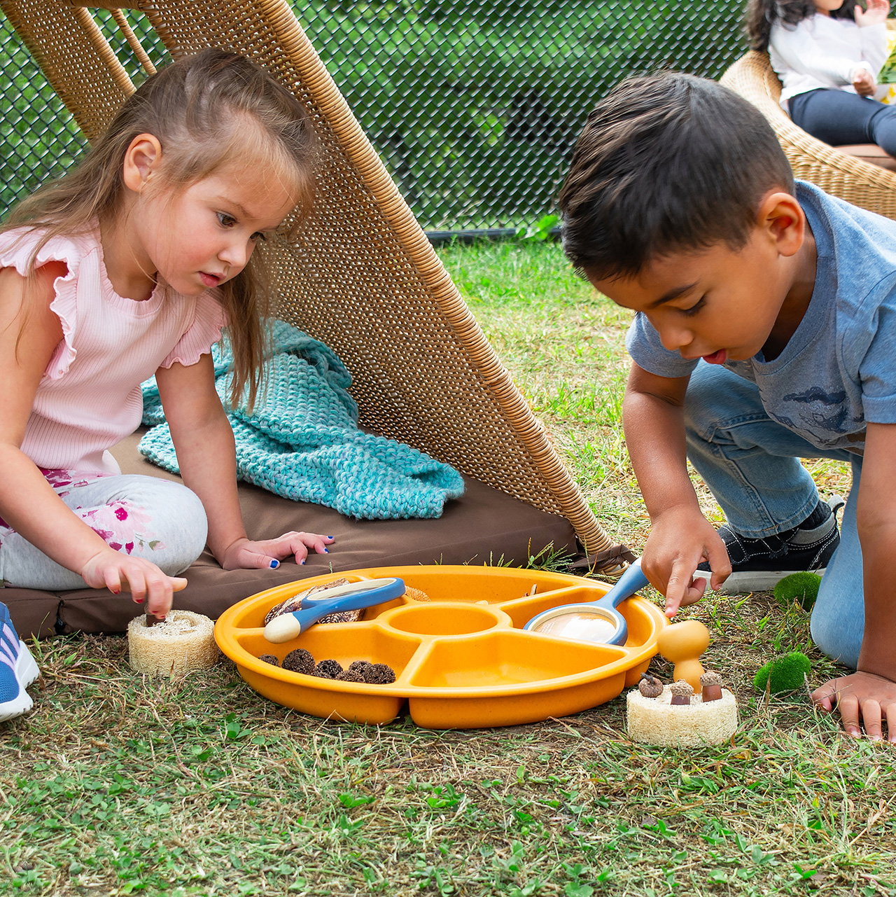 Sortierschalen, Erdfarben, 4er-Set