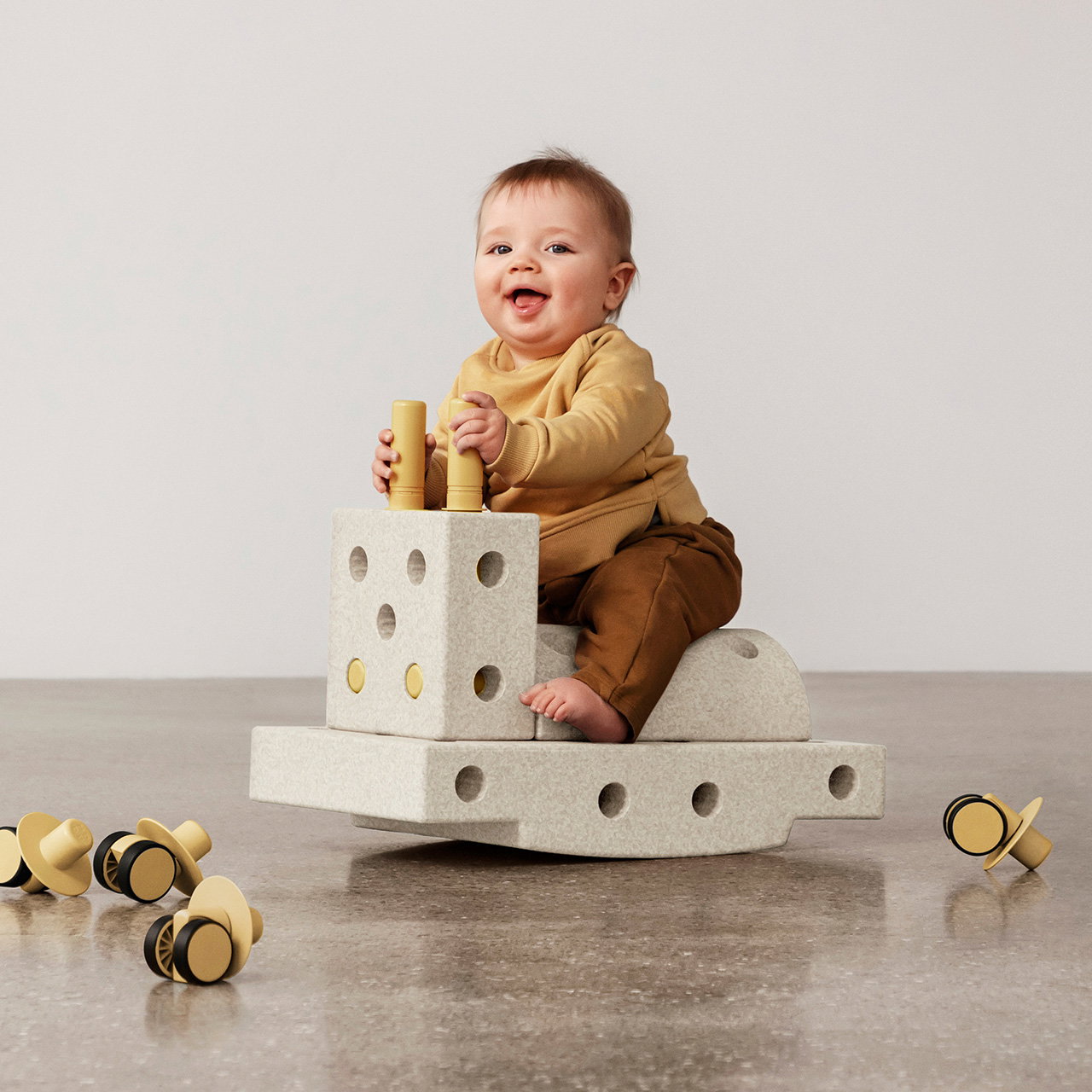 MODU Curiosity-Set, Sand grey, 14-tlg.