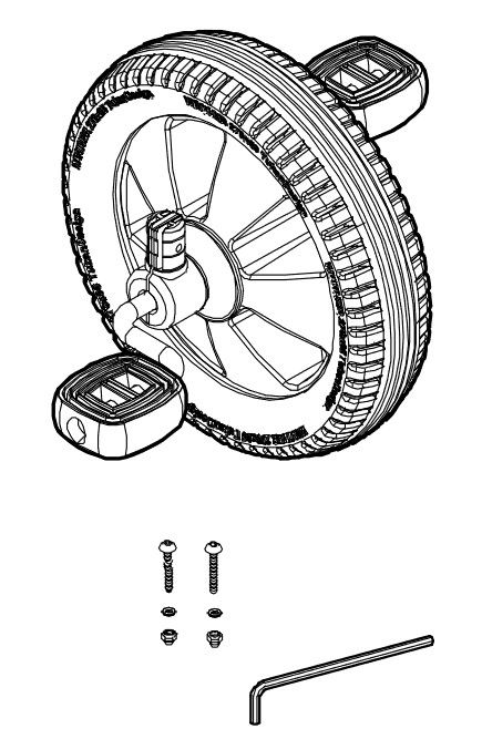 Vorderrad für Jakobs aktiv 551,554,558