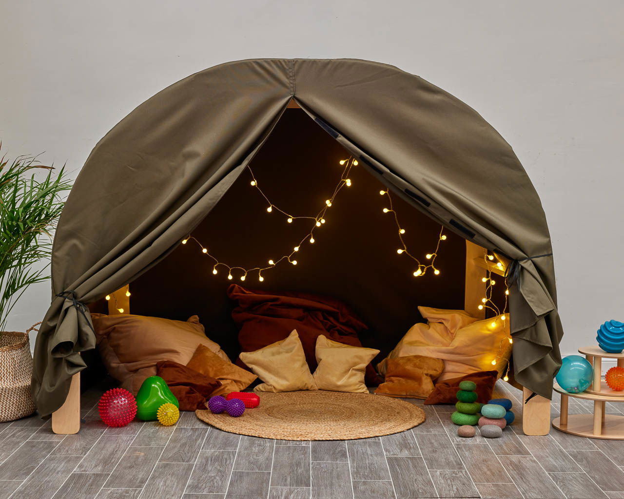 Spielbogen Umbu dunkle Abdeckung