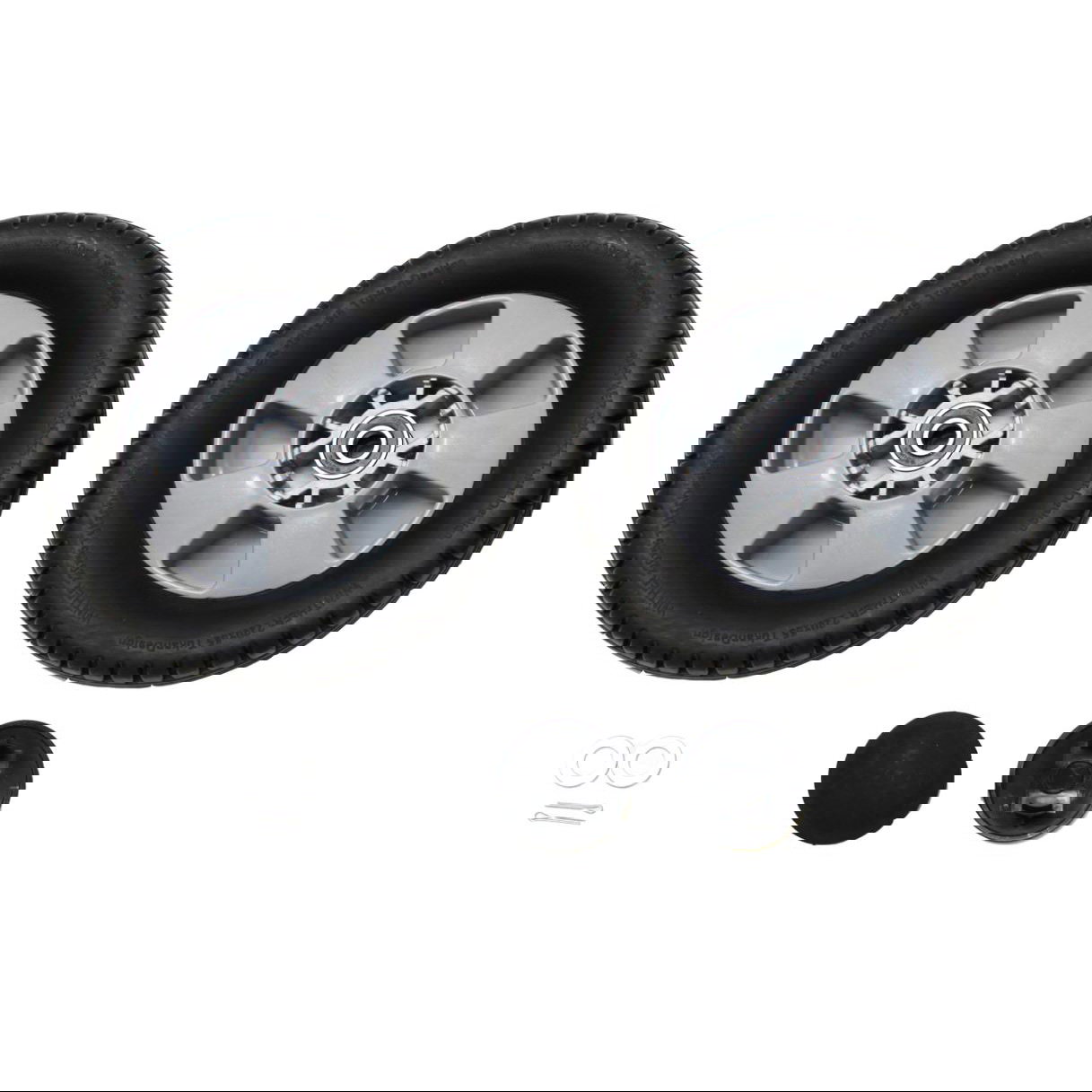 Hinterrad 553, neue Bereifung, 2er Set