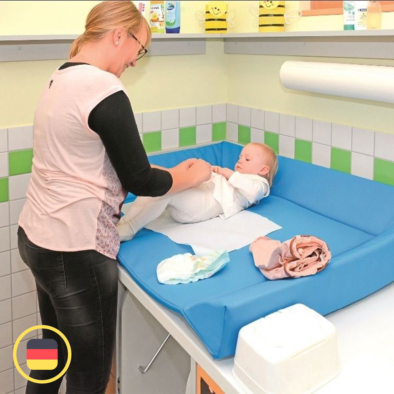 Profi-Wickelauflage Farbe frei wählbar: