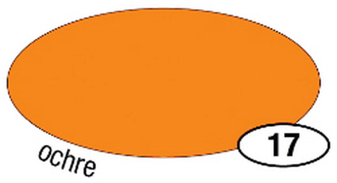 Tonpapier 130g einfarbig, 25 Bg. ockergelb