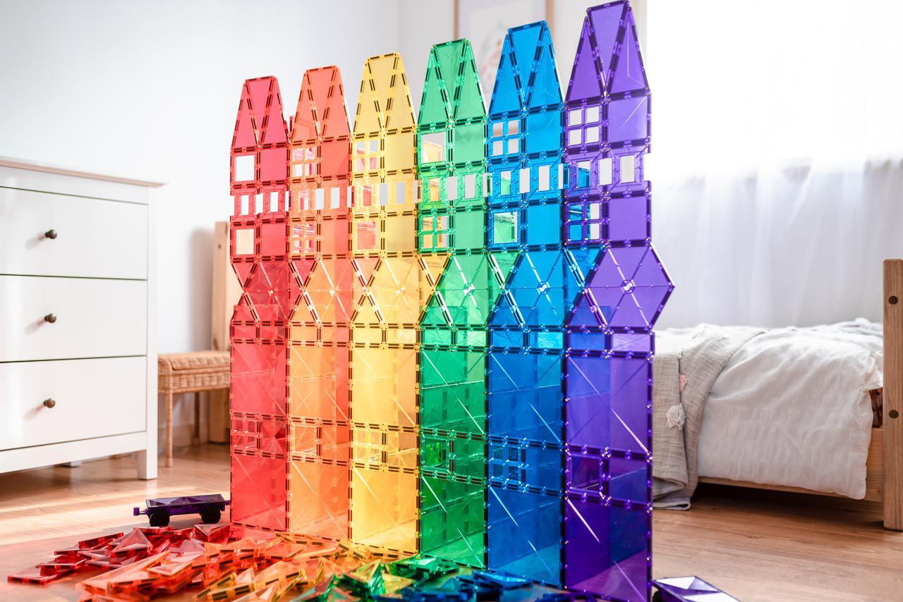 Connetix Mega Pack 212er-Pack, Rainbow